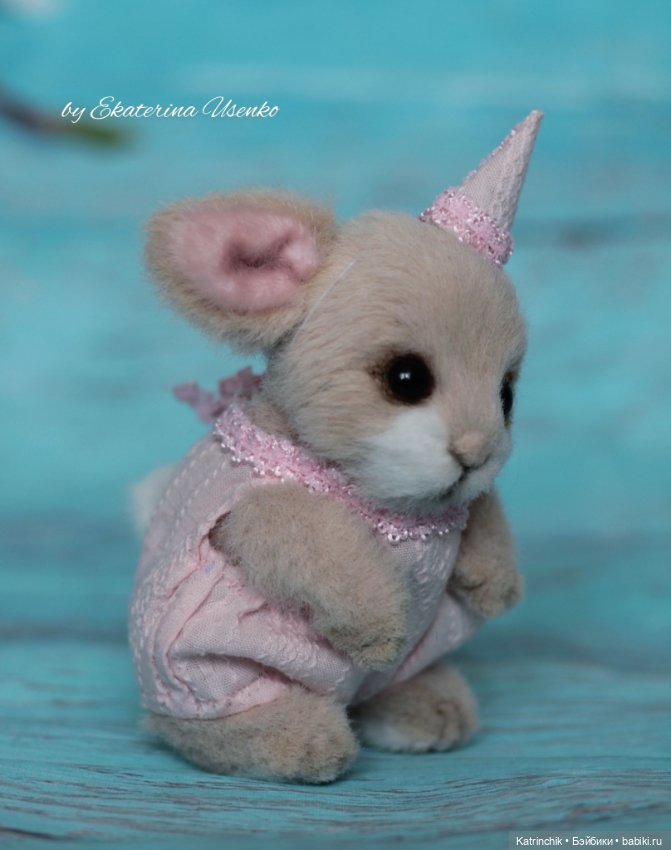 Мини зайка Тедди — Авторские мишки Тедди и друзья: фото (фото 6)