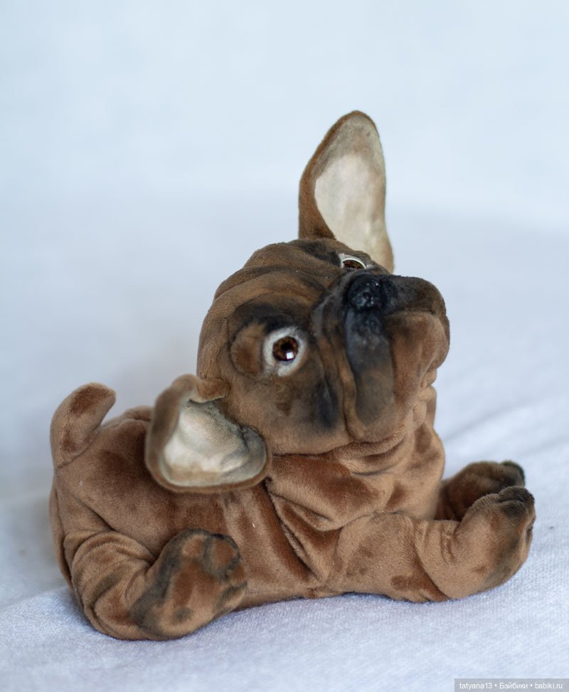 Немножко о собачках — Текстильные игрушки и примитивы: кофейные (фото 5)