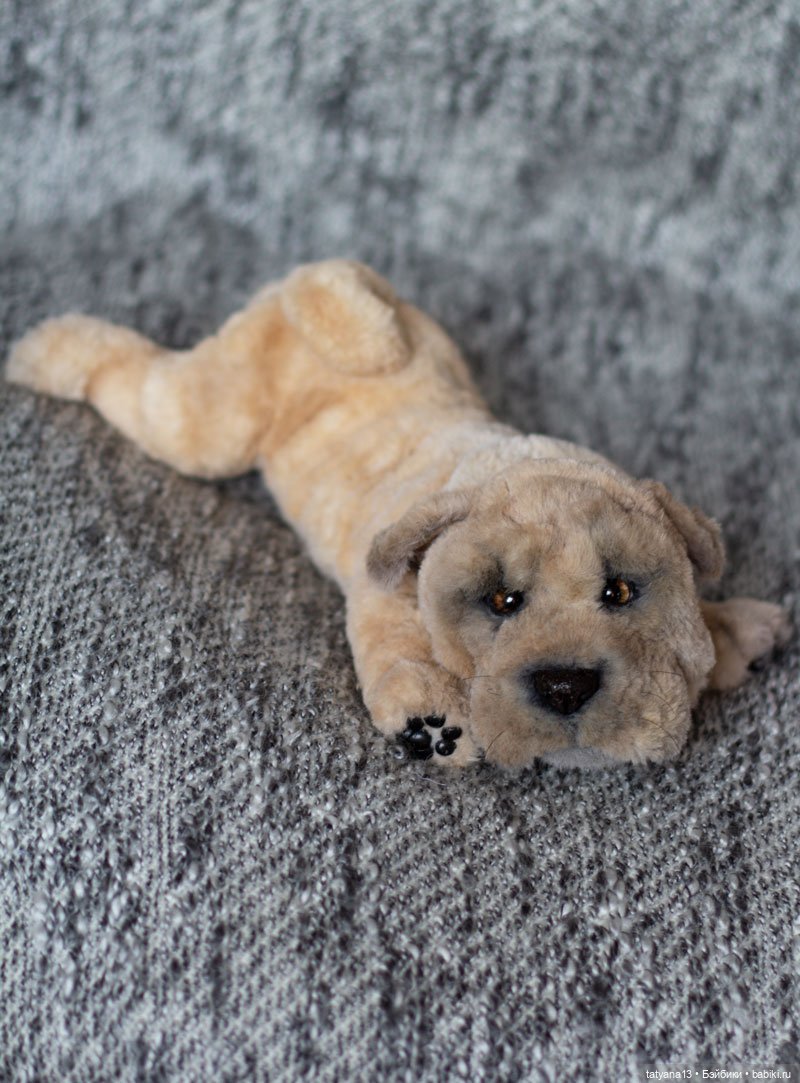 Немножко о собачках — Текстильные игрушки и примитивы: кофейные