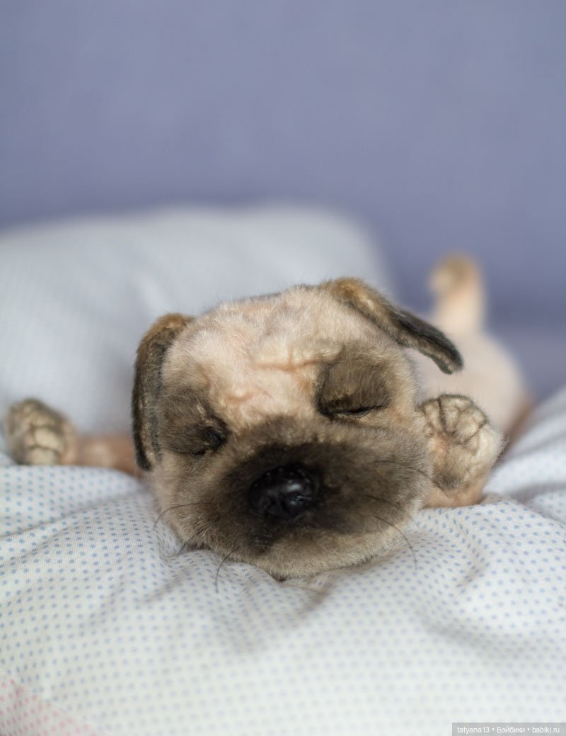 Немножко о собачках — Текстильные игрушки и примитивы: кофейные (фото 7)