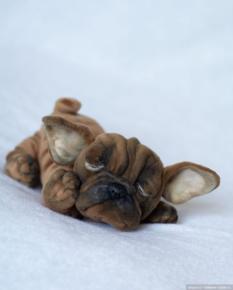 Немножко о собачках — Текстильные игрушки и примитивы: кофейные (фото 4)