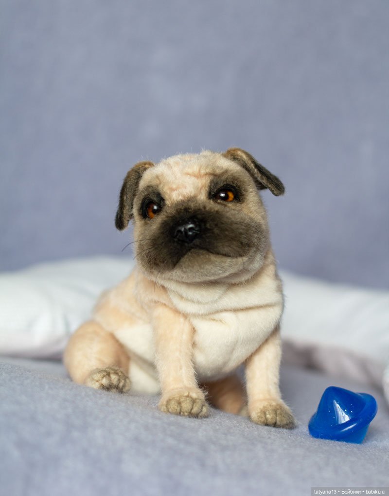 Немножко о собачках — Текстильные игрушки и примитивы: кофейные (фото 8)