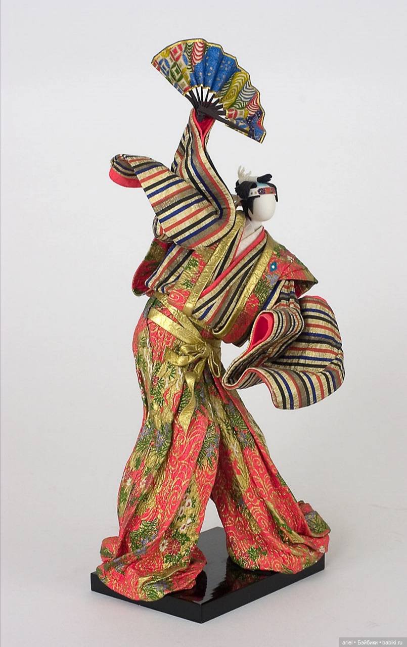 Смесь оригами и трехмерной скульптуры (shikishi ningyo) (фото 4)