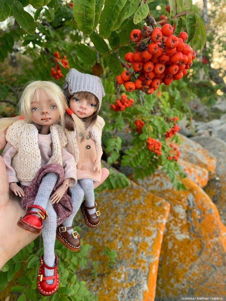 Осенние мотивы... Жу , авторские куклы Даши Нужновой (фото 6)