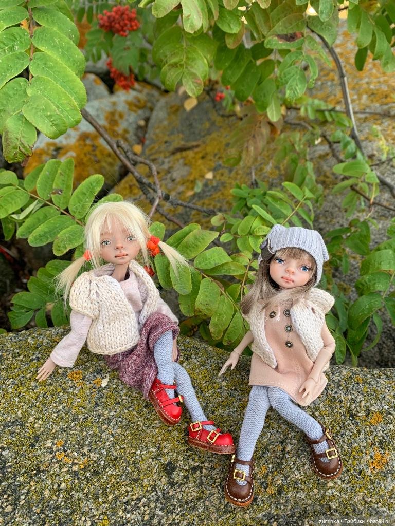 Осенние мотивы... Жу , авторские куклы Даши Нужновой (фото 7)