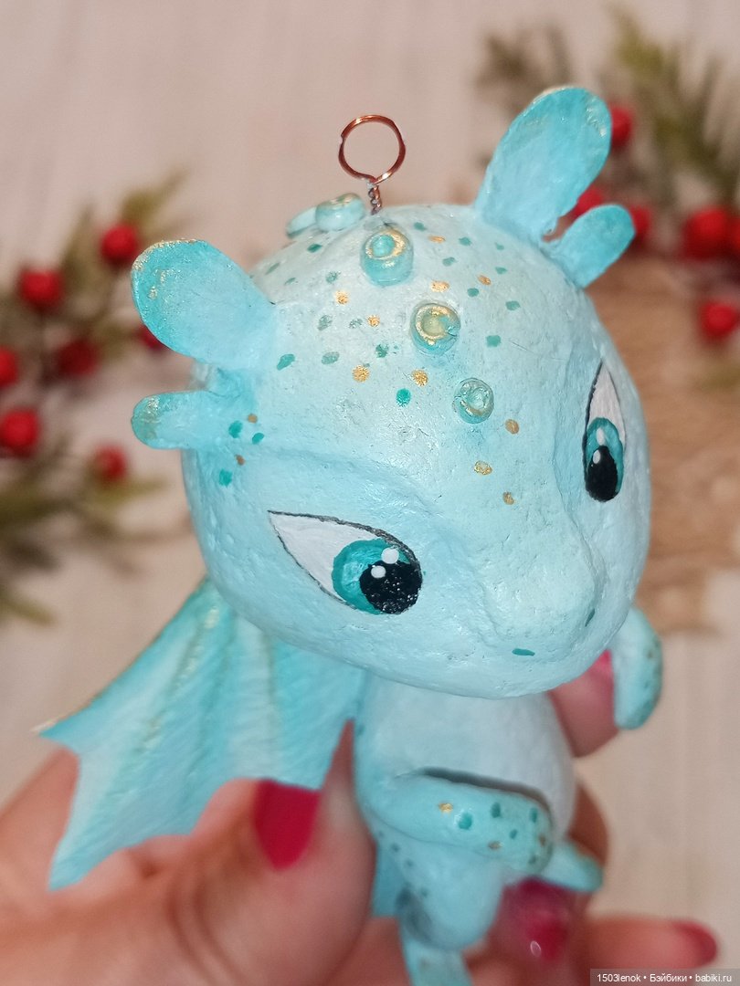 Дракоша — Лепка авторских игрушек и папье