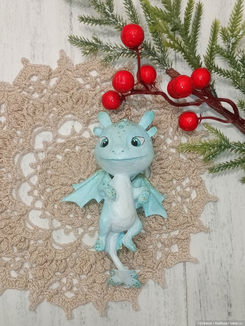 Дракоша — Лепка авторских игрушек и папье