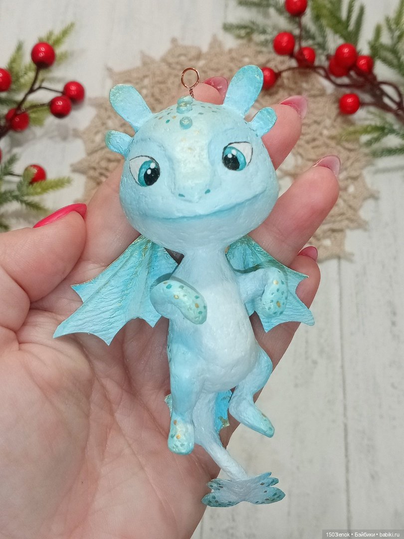 Дракоша — Лепка авторских игрушек и папье