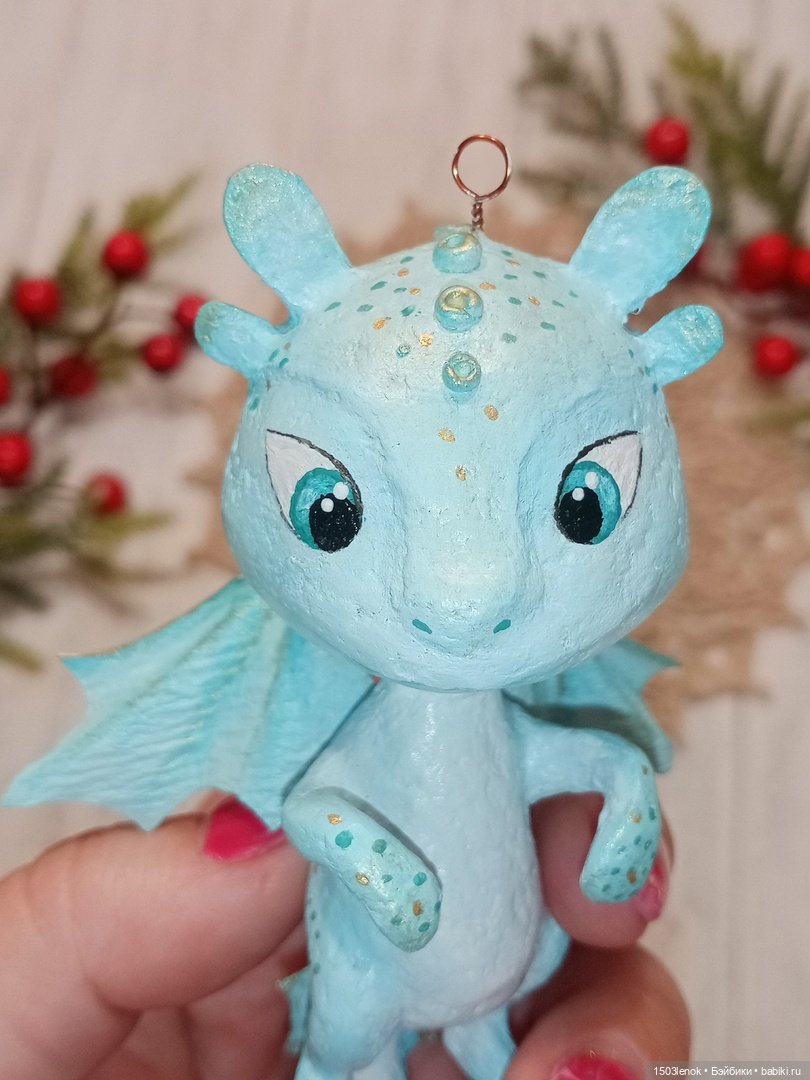 Дракоша — Лепка авторских игрушек и папье (фото 9)