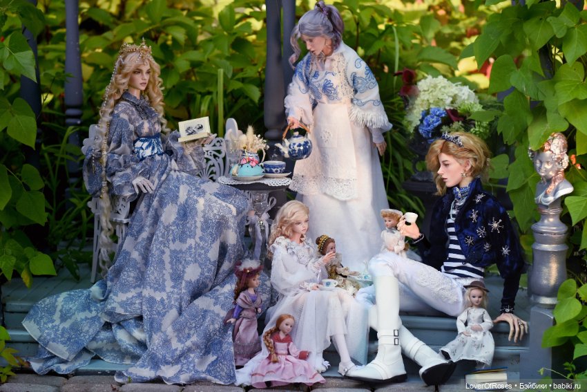Королевское чаепитие — Фотоистории с куклами BJD (БЖД): сериалы