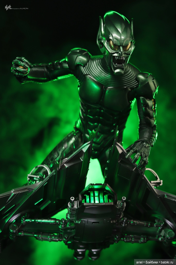 В Гонконге состоялся релиз фигурки Зелёного Гоблина от Hot Toys по мотивам фильма «Человек-паук: Нет пути домой» (фото 8)