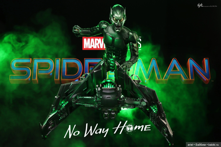 В Гонконге состоялся релиз фигурки Зелёного Гоблина от Hot Toys по мотивам фильма «Человек-паук: Нет пути домой» (фото 5)