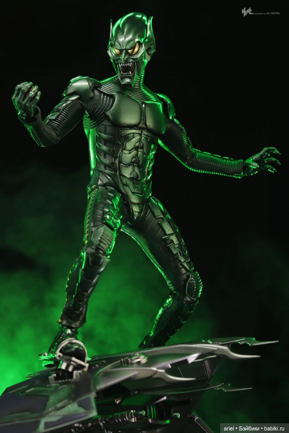 В Гонконге состоялся релиз фигурки Зелёного Гоблина от Hot Toys по мотивам фильма «Человек-паук: Нет пути домой» (фото 3)