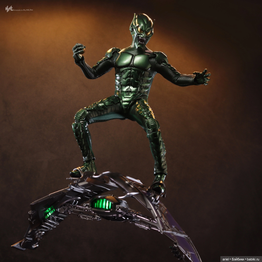 В Гонконге состоялся релиз фигурки Зелёного Гоблина от Hot Toys по мотивам фильма «Человек-паук: Нет пути домой» (фото 10)