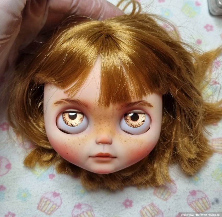 Снова процесс — Куклы Blythe (Блайз) ООАК: кастом (фото 4)