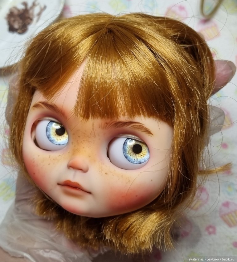 Снова процесс — Куклы Blythe (Блайз) ООАК: кастом (фото 3)