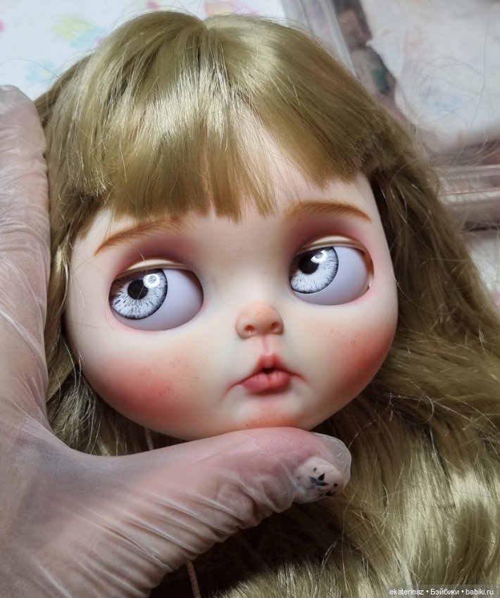 Снова процесс — Куклы Blythe (Блайз) ООАК: кастом (фото 6)