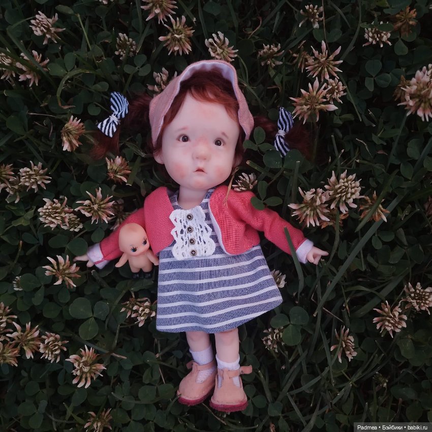 Катюша - маленькая дрессировщица. Кукла Лены Прудовиковой