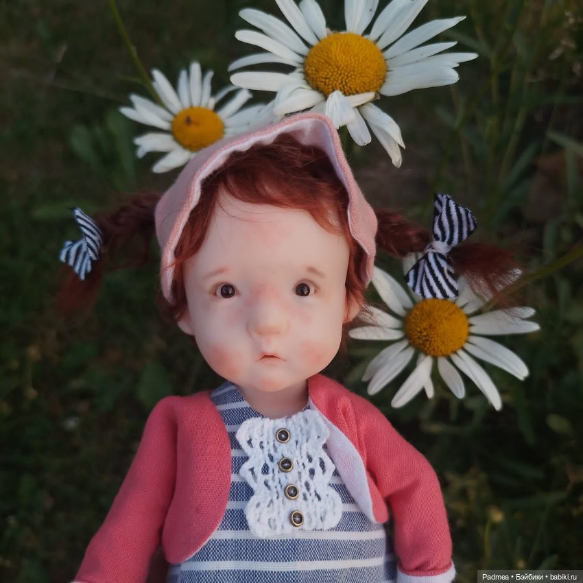 Катюша - маленькая дрессировщица. Кукла Лены Прудовиковой