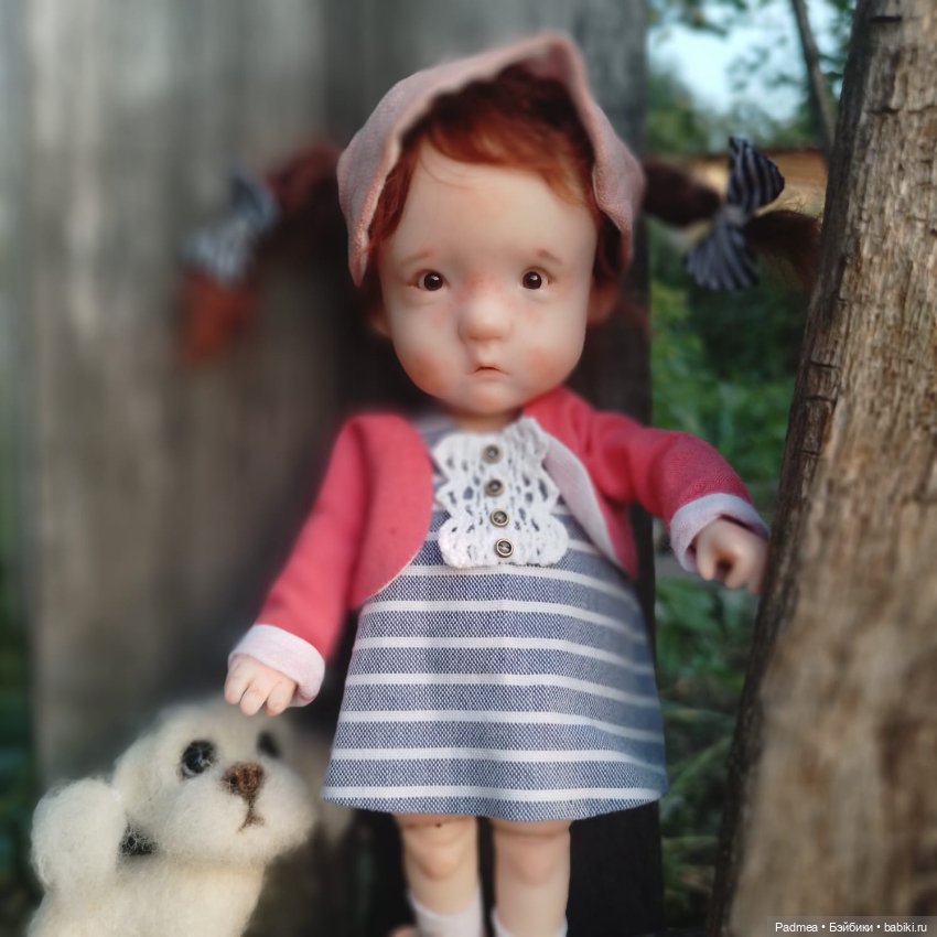 Катюша - маленькая дрессировщица. Кукла Лены Прудовиковой (фото 2)