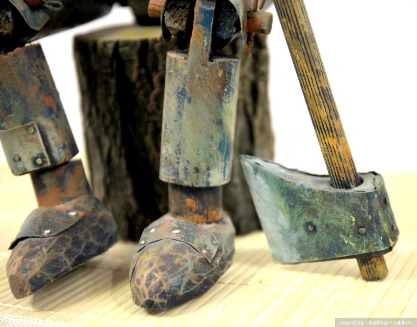 "Железный дровосек" на выставке "Куклы с характером. Четвертая высота" (фото 7)