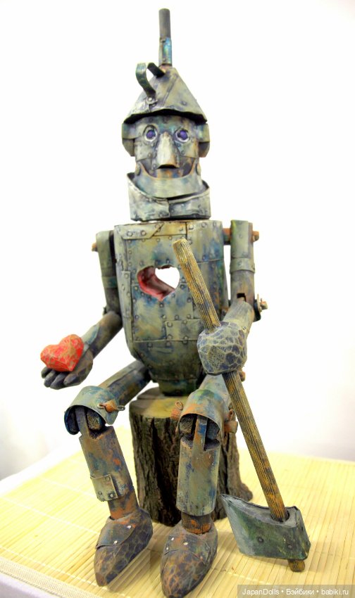 "Железный дровосек" на выставке "Куклы с характером. Четвертая высота" (фото 6)
