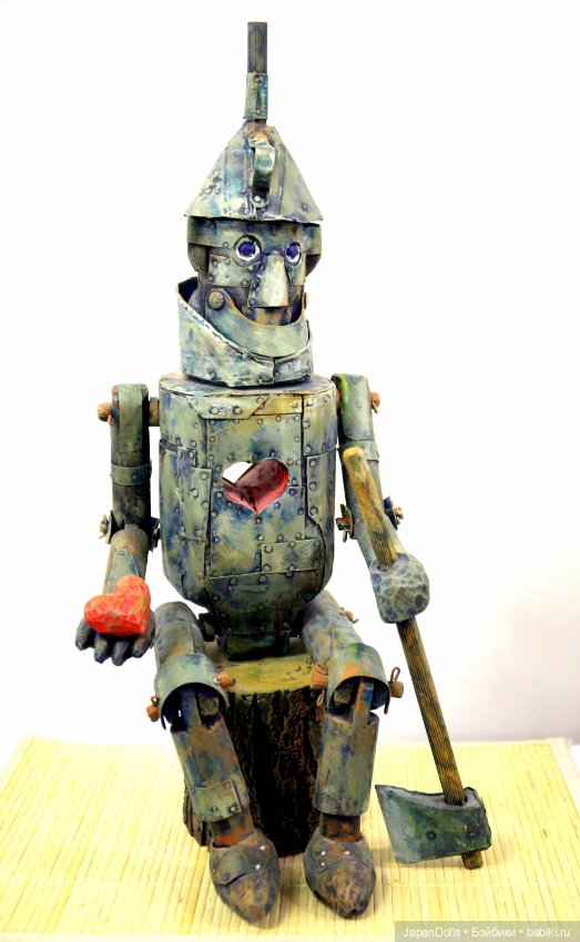 "Железный дровосек" на выставке "Куклы с характером. Четвертая высота"