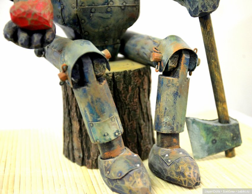 "Железный дровосек" на выставке "Куклы с характером. Четвертая высота" (фото 5)