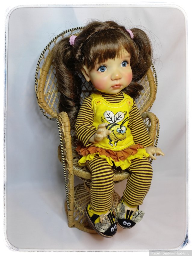 Комплект "ПЧЕЛКА" для Meadow Dolls MOPPETS 🐝🙃🐝🙃 (фото 5)