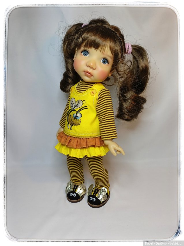 Комплект "ПЧЕЛКА" для Meadow Dolls MOPPETS 🐝🙃🐝🙃 (фото 4)