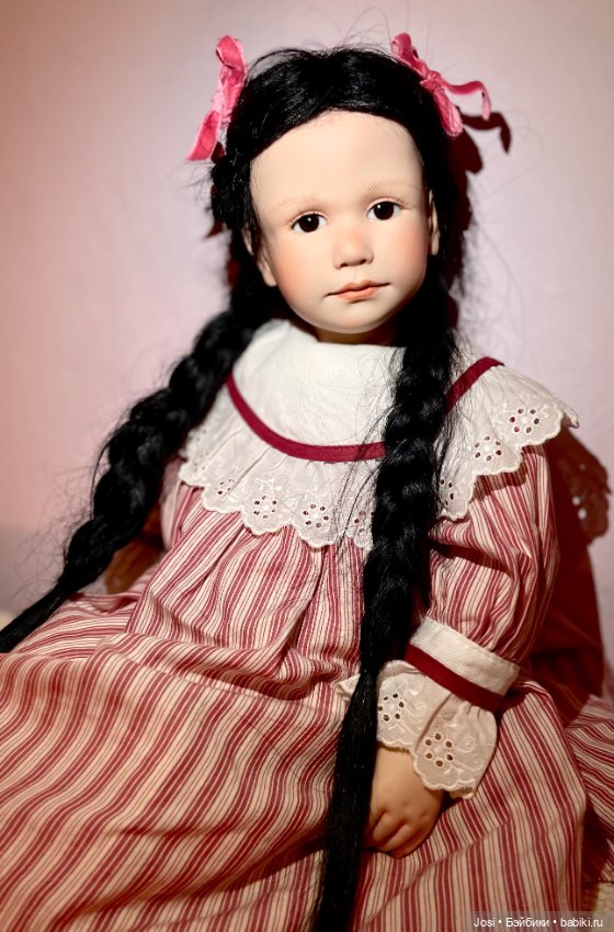 Красавица Leonie от Ruth Treffeisen в фарфоре (фото 2)