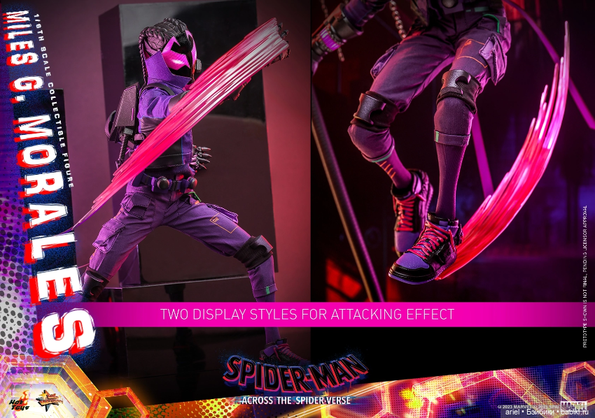 Hot Toys анонсировали фигурку Майлза Моралеса Бродягу по мотивам анимационного фильма «Человек-паук: Паутина вселенных» (фото 9)