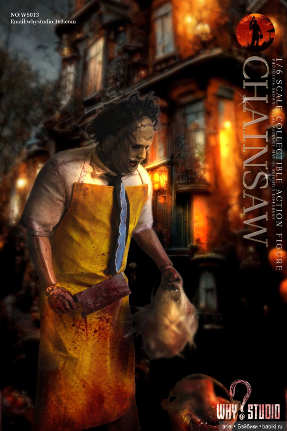 Why Studio анонсировали фигурку Кожаного Лица (фото 3)