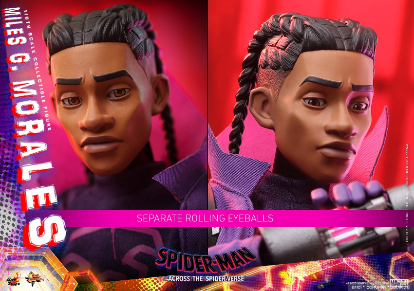 Hot Toys анонсировали фигурку Майлза Моралеса Бродягу по мотивам анимационного фильма «Человек-паук: Паутина вселенных» (фото 8)