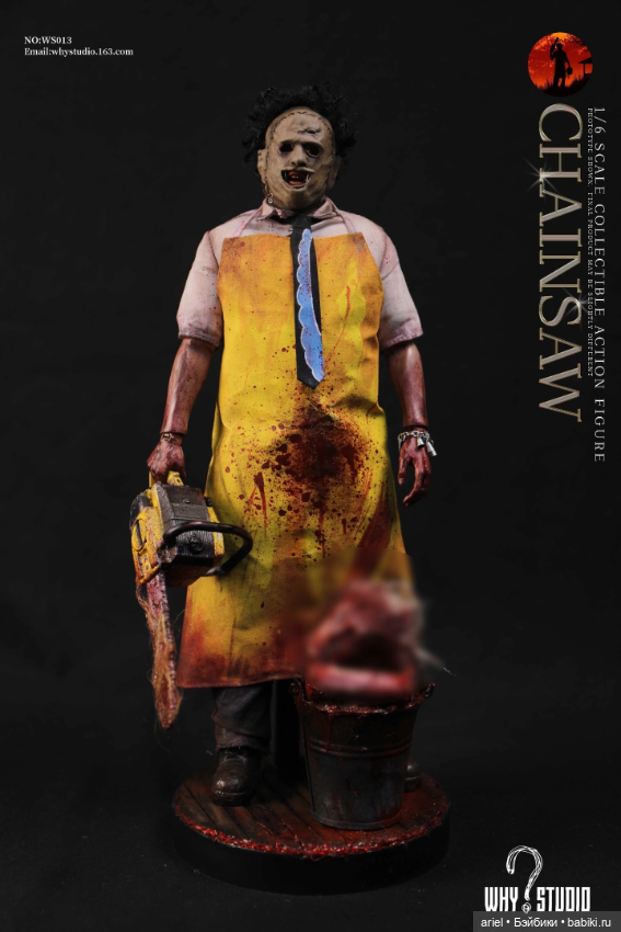 Why Studio анонсировали фигурку Кожаного Лица (фото 8)