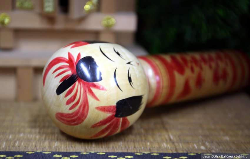 Хидзиори-кокэси для коллекционеров на выставке "Япония. Куклы, сказки и легенды" (фото 8)