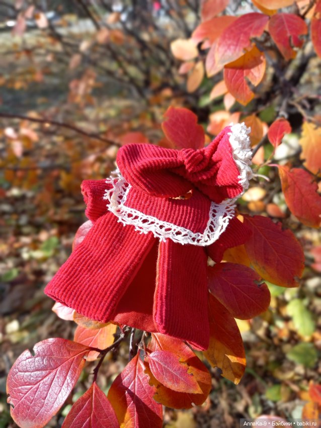 Яркие краски осени — Антикварные куклы Mignonette (Миньонетта): карманные (фото 6)