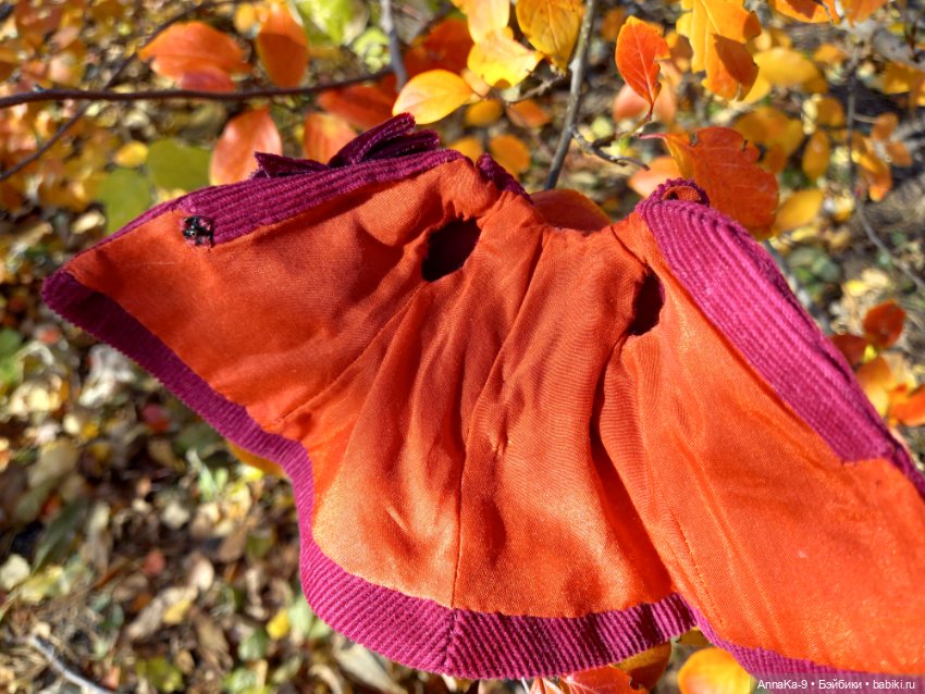 Яркие краски осени — Антикварные куклы Mignonette (Миньонетта): карманные (фото 3)