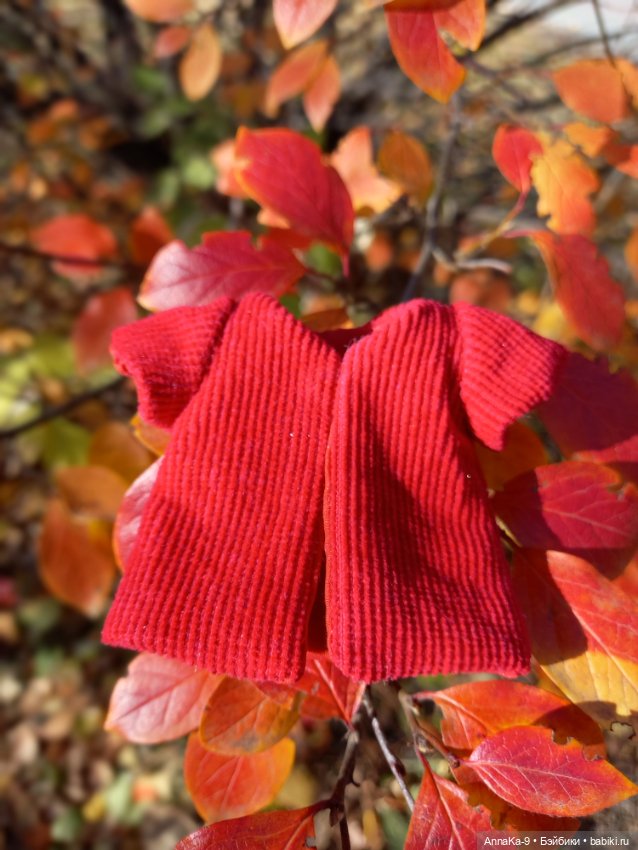 Яркие краски осени — Антикварные куклы Mignonette (Миньонетта): карманные (фото 9)