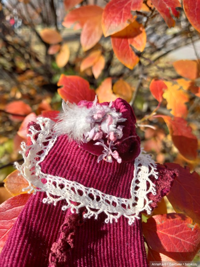 Яркие краски осени — Антикварные куклы Mignonette (Миньонетта): карманные (фото 10)