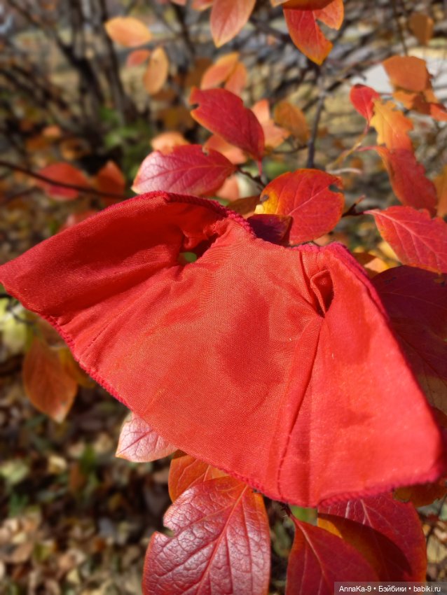 Яркие краски осени — Антикварные куклы Mignonette (Миньонетта): карманные (фото 8)