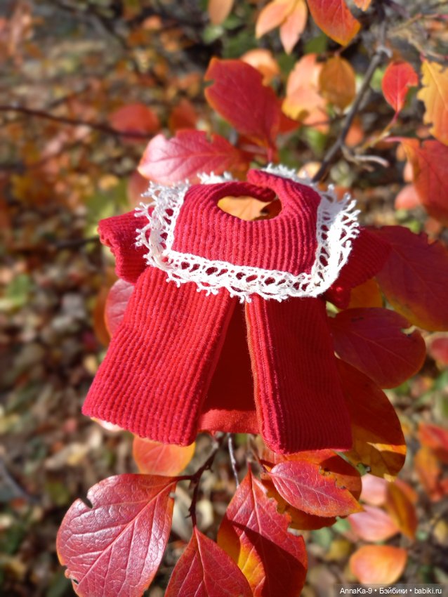 Яркие краски осени — Антикварные куклы Mignonette (Миньонетта): карманные (фото 7)