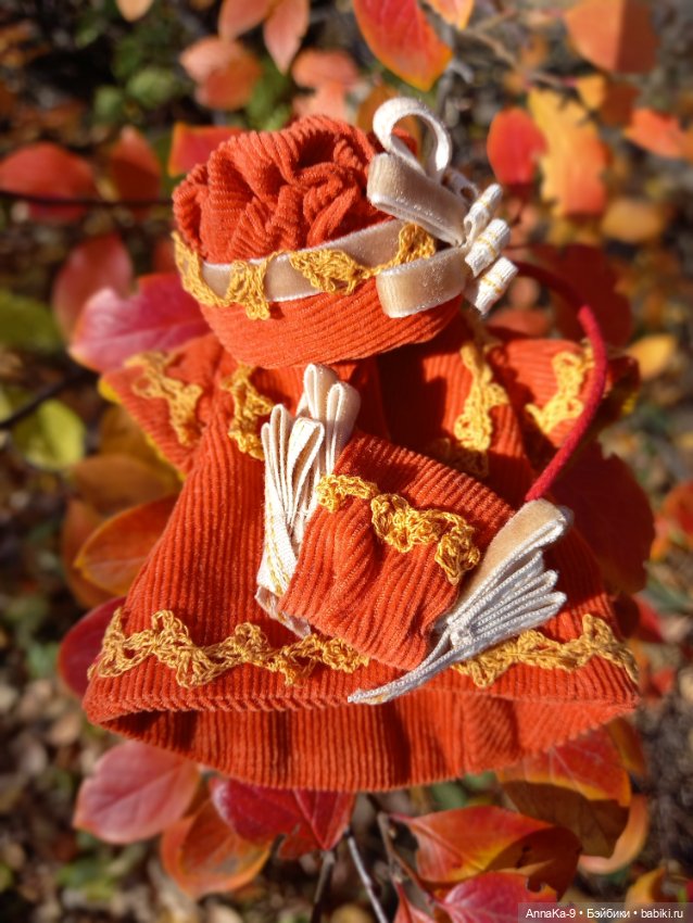 Яркие краски осени — Антикварные куклы Mignonette (Миньонетта): карманные