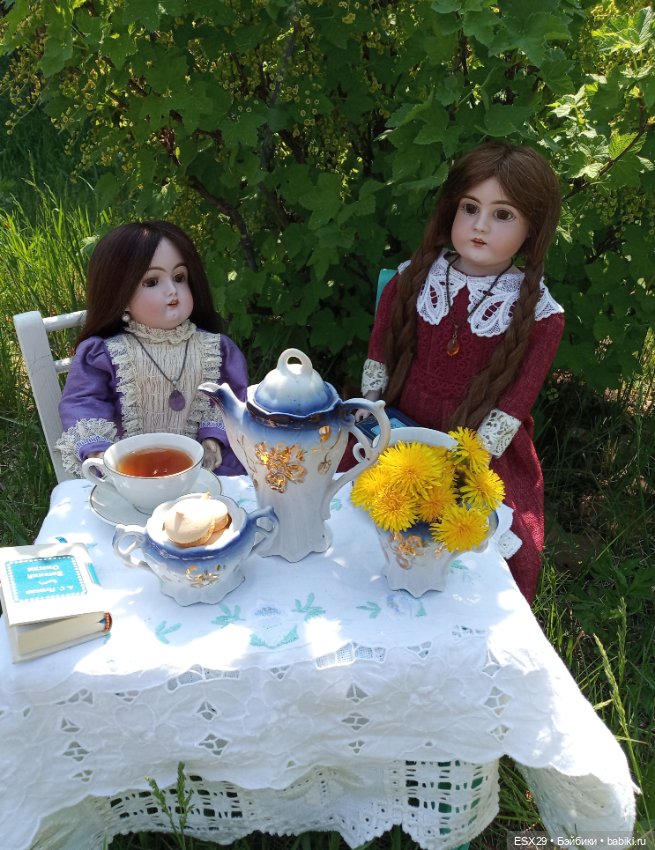 Лето и куклы — Редкие антикварные куклы и реплики: воск (фото 2)