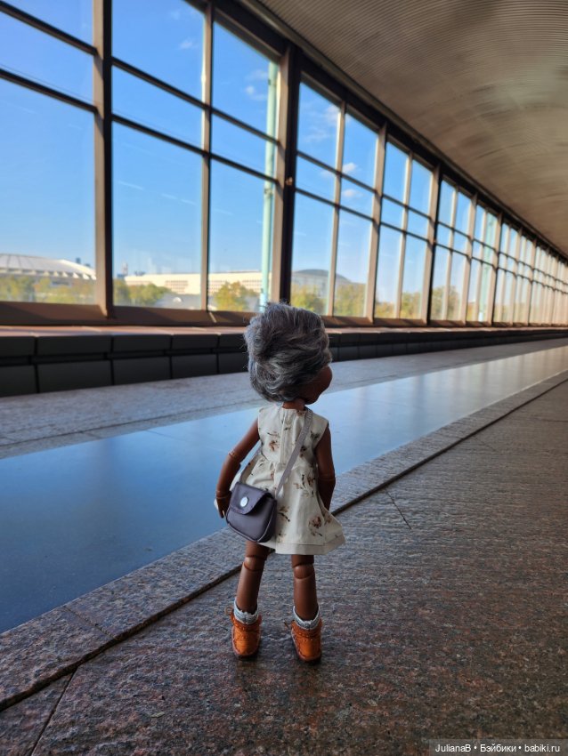 Ёжинька в парке — Куклы Копытки (Schalkau) ГДР: винтаж