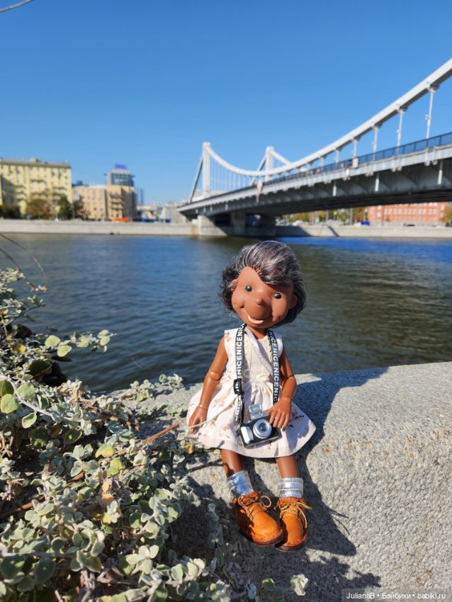 Ёжинька в парке — Куклы Копытки (Schalkau) ГДР: винтаж