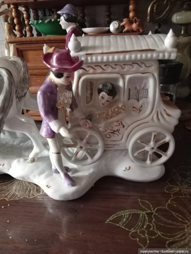 Моя мини коллекция фарфоровых карет (фото 6)