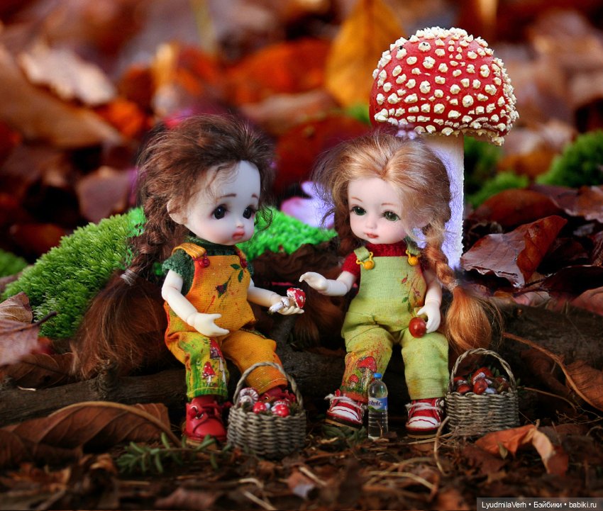 Рисую осень 2 — Куклы Baboliy (Баболи (фото 2)