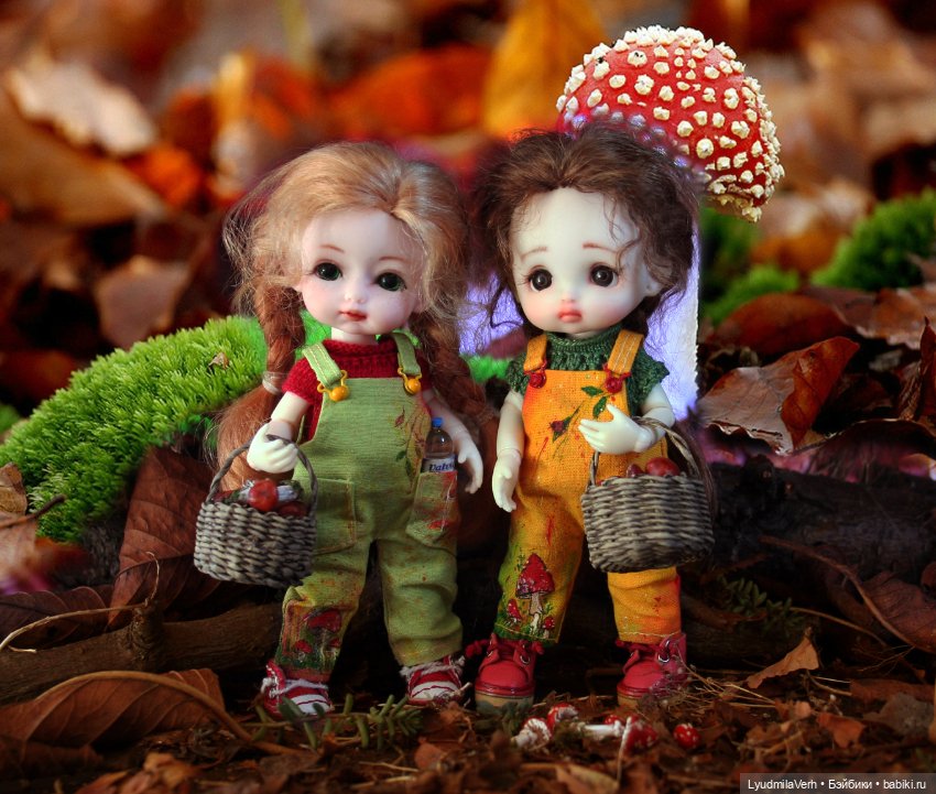 Рисую осень 2 — Куклы Baboliy (Баболи (фото 3)