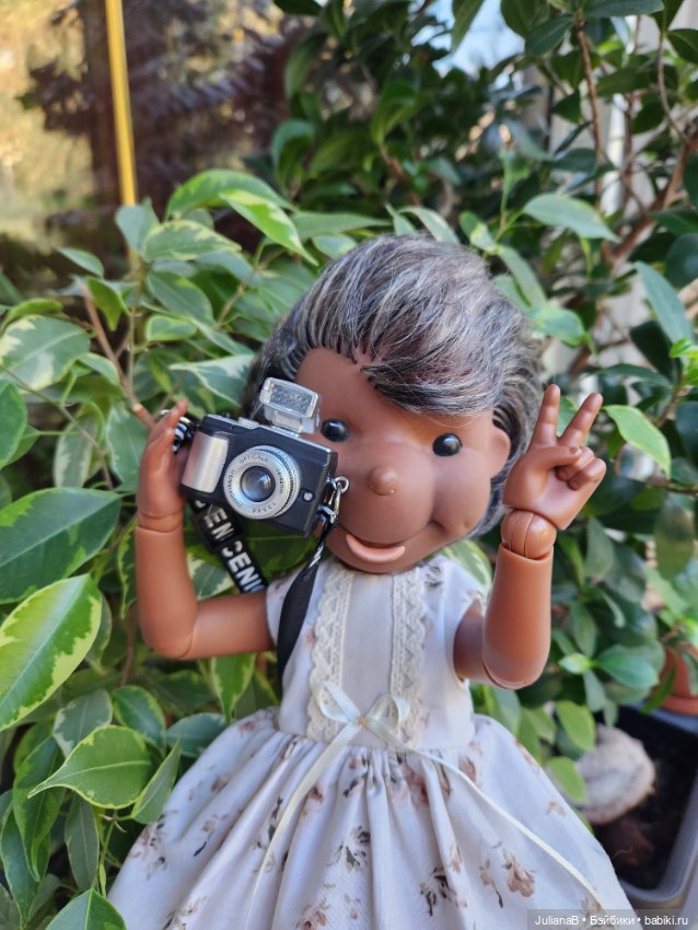 Ёжинька в парке — Куклы Копытки (Schalkau) ГДР: винтаж